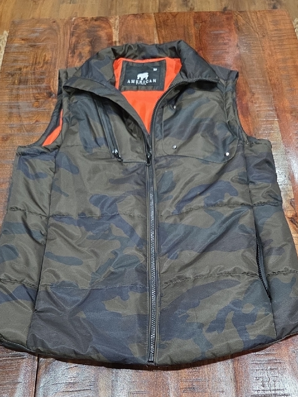 American Stitch Camo Vest Size Medium